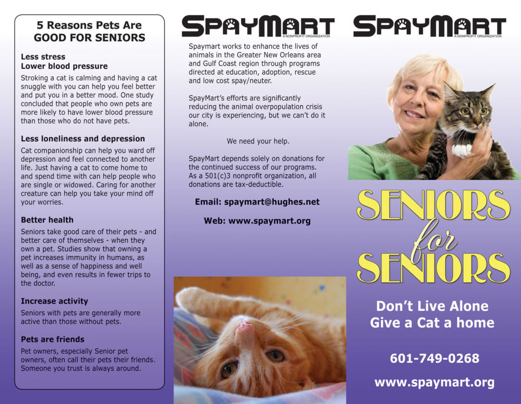 Spaymart Seniors for Seniors Brochure