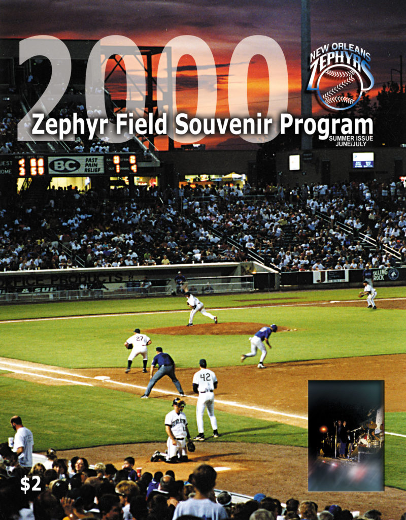 Zephyrs Baseball Souvenir Program